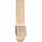 Ekena Millwork Eugene Smooth Timber Gable Bracket, Douglas Fir, 84"W x 14"H x 3 1/2"D x 3 1/2"F, 4/12 Pitch GBW084X14X0404EUG00SDF - alternate 2
